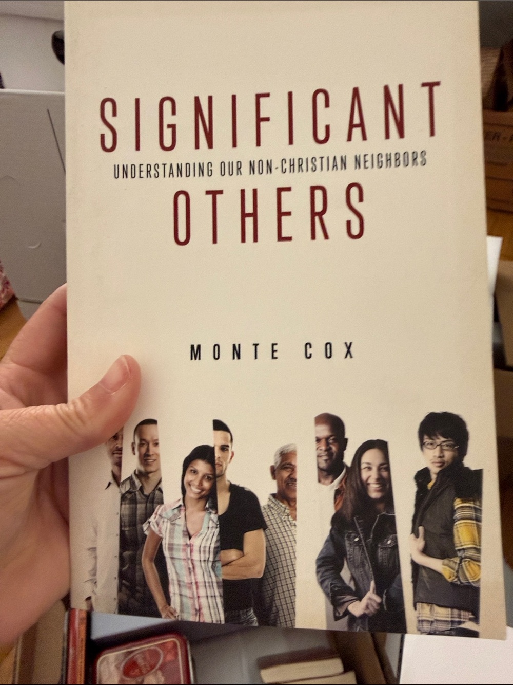 Significant Others by Monte Cox — Cream & Red Paperback Back Cover